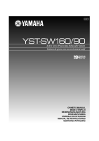 Yamaha YSTSW-160-Owners-Manual